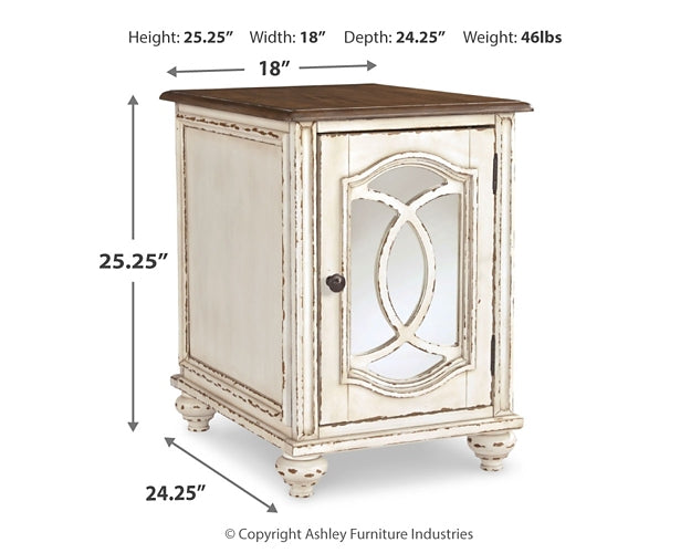 Realyn Coffee Table with 1 End Table at Walker Mattress and Furniture Locations in Cedar Park and Belton TX.