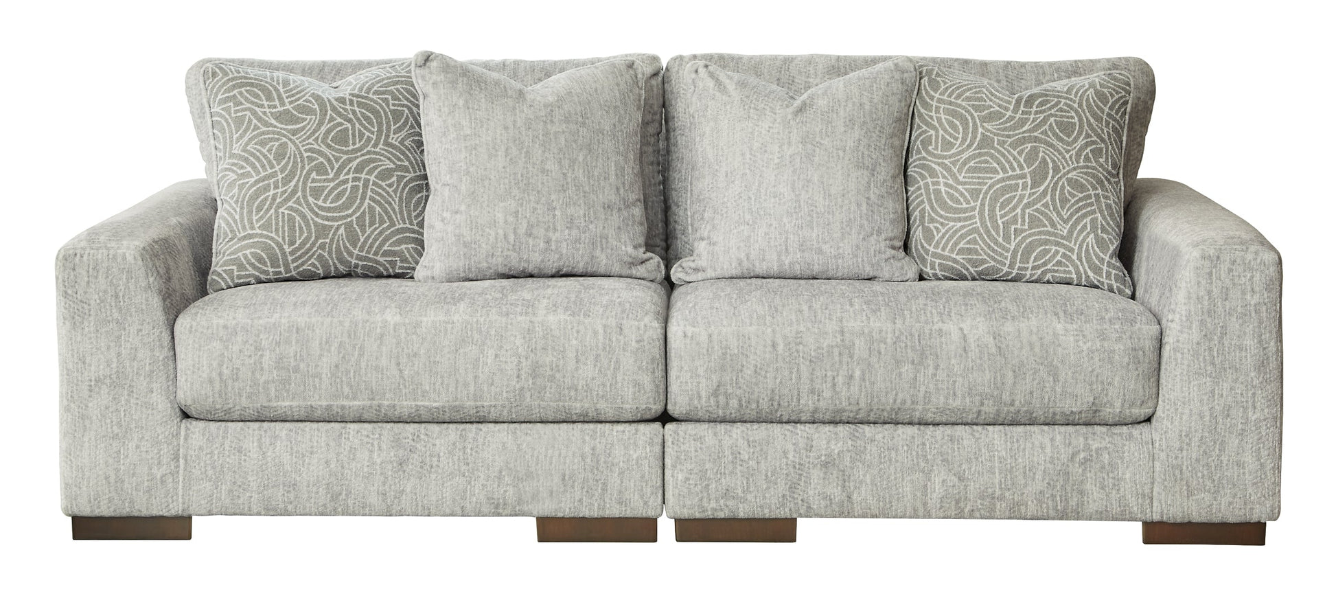 Regent Park 3-Piece Sectional with Ottoman at Walker Mattress and Furniture Locations in Cedar Park and Belton TX.