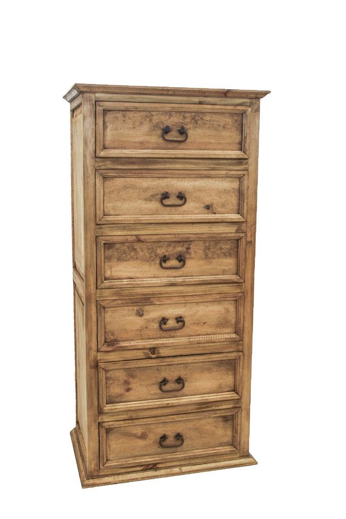 Rustic Mansion Honey Pine Bedroom Set at Walker Mattress and Furniture Locations in Cedar Park and Belton TX.