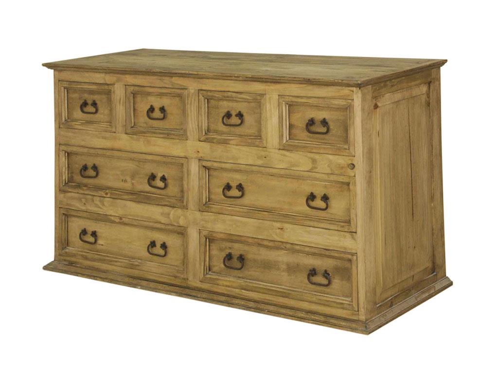 Rustic Mansion Honey Pine Bedroom Set at Walker Mattress and Furniture Locations in Cedar Park and Belton TX.