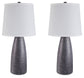 Shavontae Poly Table Lamp (2/CN) at Walker Mattress and Furniture Locations in Cedar Park and Belton TX.