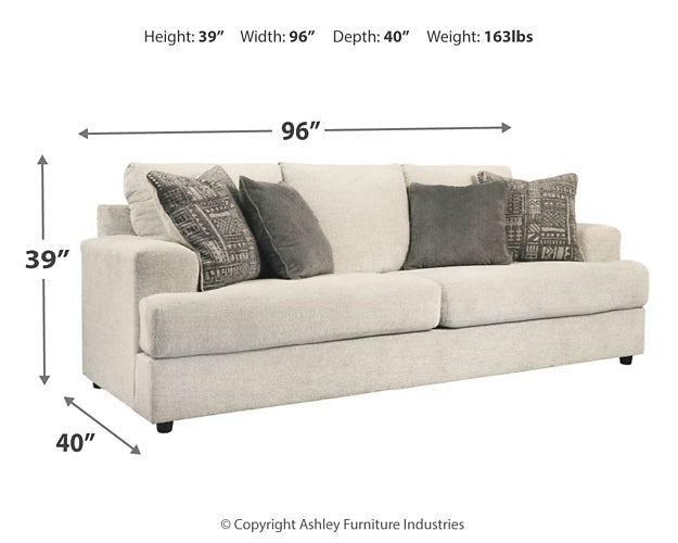 Soletren Sofa and Loveseat at Walker Mattress and Furniture Locations in Cedar Park and Belton TX.