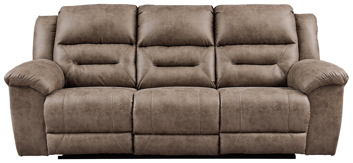 Stoneland Sofa, Loveseat and Recliner at Walker Mattress and Furniture Locations in Cedar Park and Belton TX.