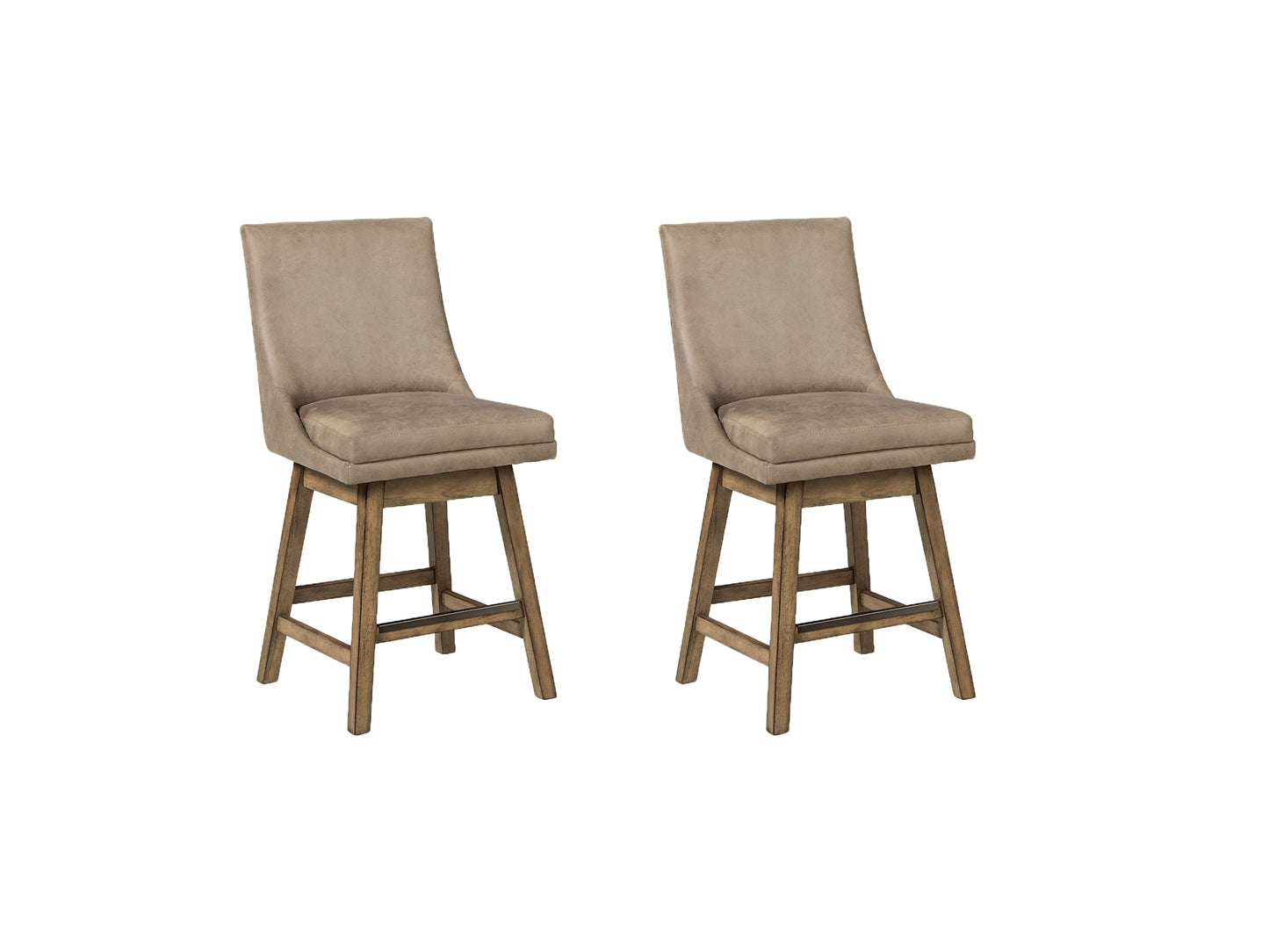 Tallenger 2-Piece Bar Stool at Walker Mattress and Furniture Locations in Cedar Park and Belton TX.