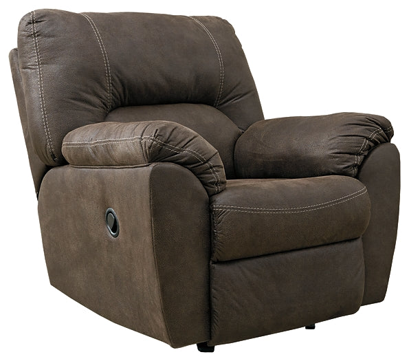 Tambo 2-Piece Sectional with Recliner at Walker Mattress and Furniture Locations in Cedar Park and Belton TX.