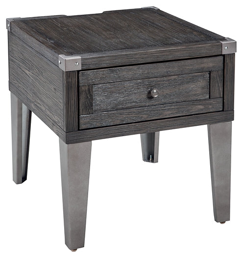 Todoe 2 End Tables at Walker Mattress and Furniture Locations in Cedar Park and Belton TX.