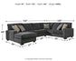 Tracling 3-Piece Sectional with Ottoman at Walker Mattress and Furniture Locations in Cedar Park and Belton TX.