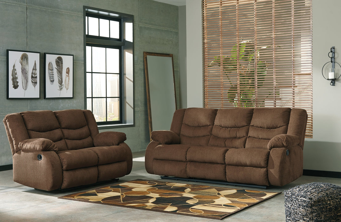 Tulen Sofa and Loveseat at Walker Mattress and Furniture Locations in Cedar Park and Belton TX.