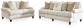 Valerani Sofa and Loveseat at Walker Mattress and Furniture Locations in Cedar Park and Belton TX.