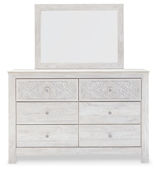 Paxberry Dresser and Mirror