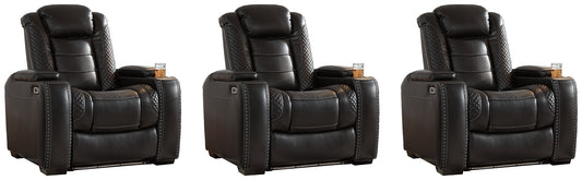 Party Time 3-Piece Home Theater Seating