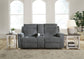 Barnsana DBL REC PWR Loveseat w/Console