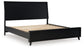 Danziar Queen Panel Bed with Mirrored Dresser, Chest and Nightstand