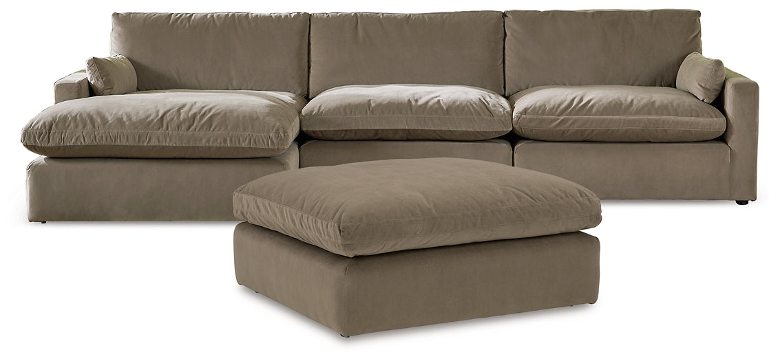 Sophie 3-Piece Sectional with Ottoman