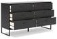 Socalle Full Platform Bed with Dresser and Nightstand