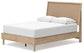 Cielden Queen Panel Bed with Mirrored Dresser and 2 Nightstands