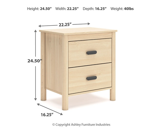 Cabinella Queen Platform Panel Bed with Dresser and 2 Nightstands