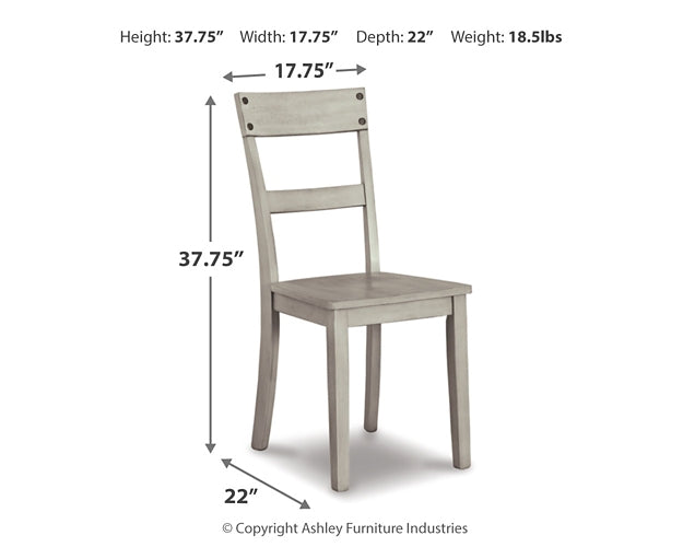 Loratti Dining Room Side Chair (2/CN)