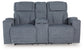 Studio Cave PWR REC Loveseat/CON/ADJ HDRST