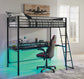 Broshard Twin Loft Bed with Desk