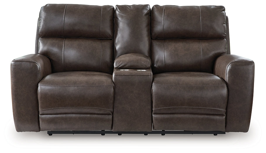 Crossplex PWR REC Loveseat/CON/ADJ HDRST