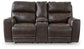 Crossplex PWR REC Loveseat/CON/ADJ HDRST