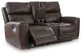 Crossplex PWR REC Loveseat/CON/ADJ HDRST