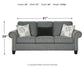 Agleno Sofa and Loveseat Walker Mattress and Furniture