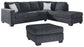 Altari 2-Piece Sectional with Ottoman at Walker Mattress and Furniture