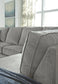 Altari 2-Piece Sleeper Sectional with Ottoman at Walker Mattress and Furniture