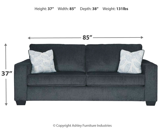 Altari Sofa, Loveseat, Chair and Ottoman at Walker Mattress and Furniture