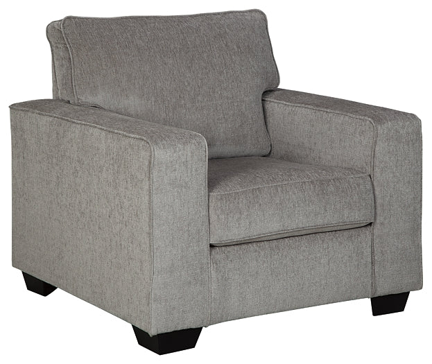 Altari Sofa, Loveseat, Chair and Ottoman at Walker Mattress and Furniture