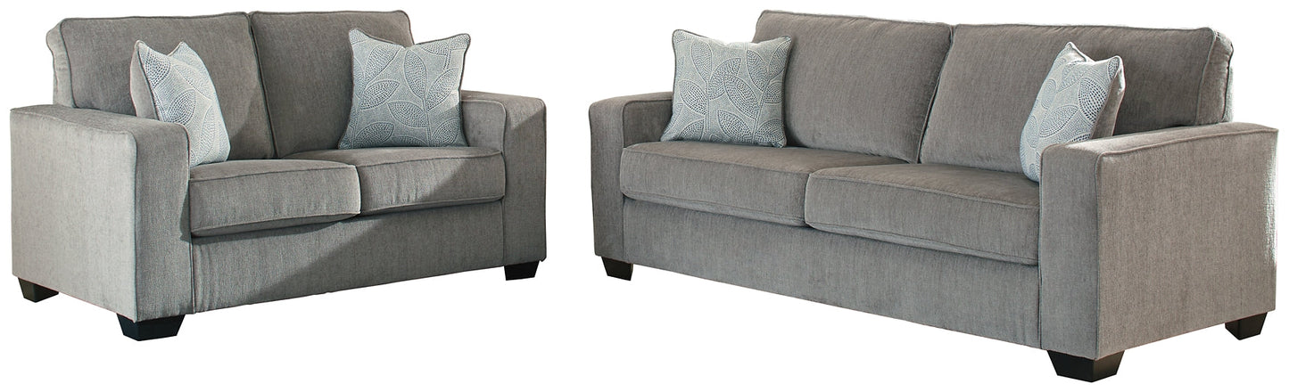 Altari Sofa and Loveseat at Walker Mattress and Furniture