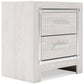 Altyra King Panel Bookcase Bed with Mirrored Dresser, Chest and 2 Nightstands at Walker Mattress and Furniture