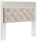 Altyra Queen Panel Headboard with Mirrored Dresser, Chest and 2 Nightstands at Walker Mattress and Furniture