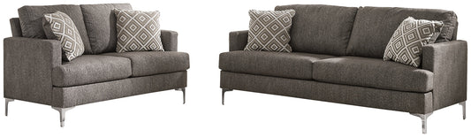 Arcola Sofa and Loveseat at Walker Mattress and Furniture