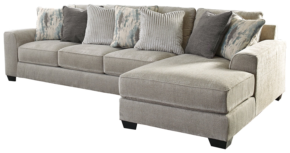 Ardsley 2-Piece Sectional with Ottoman at Walker Mattress and Furniture