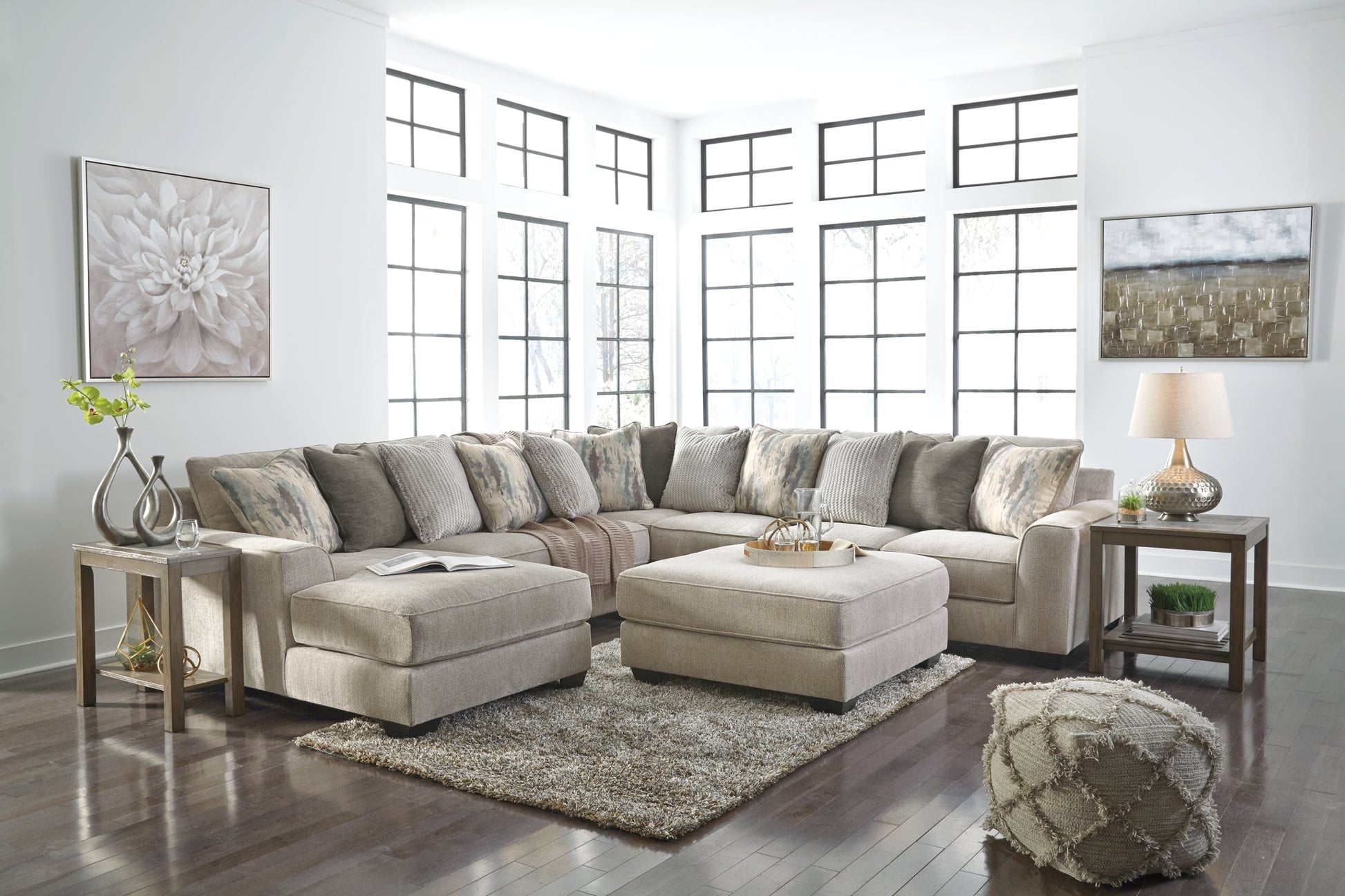 Ardsley 4-Piece Sectional with Chaise at Walker Mattress and Furniture