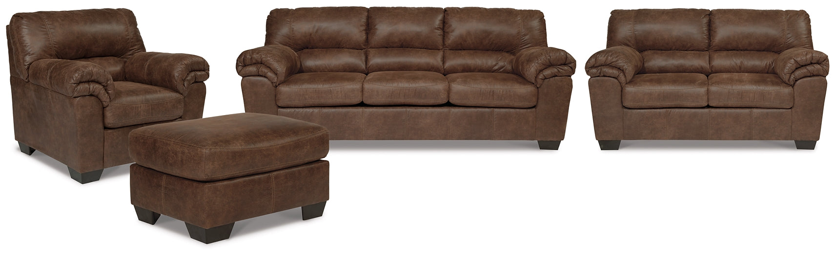 Bladen Sofa, Loveseat, Chair and Ottoman at Walker Mattress and Furniture Locations in Cedar Park and Belton TX.