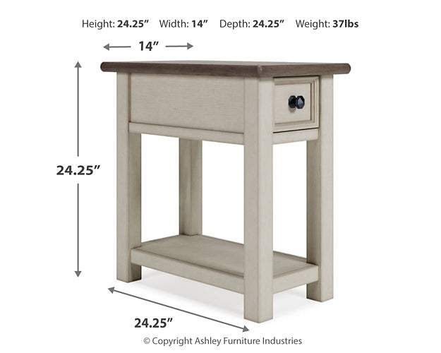 Bolanburg Coffee Table with 1 End Table at Walker Mattress and Furniture Locations in Cedar Park and Belton TX.