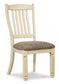Bolanburg Dining Table and 4 Chairs at Walker Mattress and Furniture Locations in Cedar Park and Belton TX.
