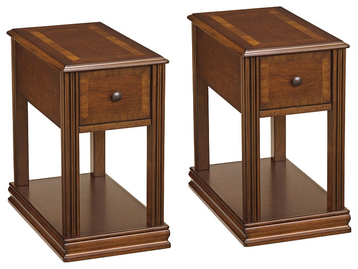 Breegin 2 End Tables at Walker Mattress and Furniture Locations in Cedar Park and Belton TX.