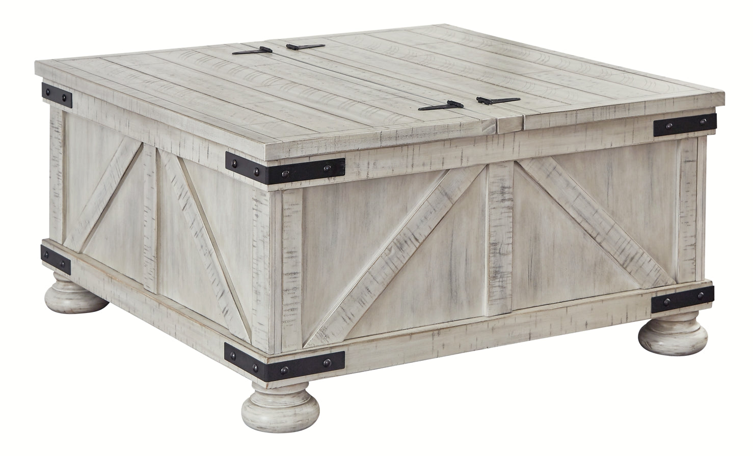 Carynhurst Coffee Table with 2 End Tables at Walker Mattress and Furniture Locations in Cedar Park and Belton TX.