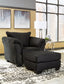 Darcy Chair and Ottoman at Walker Mattress and Furniture Locations in Cedar Park and Belton TX.