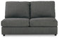 Edenfield 3-Piece Sectional with Ottoman at Walker Mattress and Furniture Locations in Cedar Park and Belton TX.