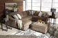 Graftin 3-Piece Sectional with Ottoman at Walker Mattress and Furniture Locations in Cedar Park and Belton TX.