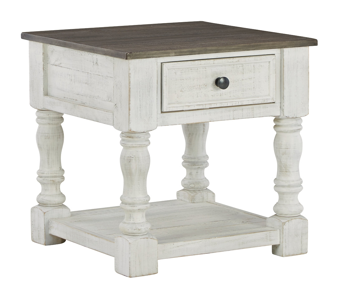 Havalance Coffee Table with 2 End Tables at Walker Mattress and Furniture Locations in Cedar Park and Belton TX.