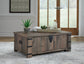 Hollum Coffee Table with 1 End Table at Walker Mattress and Furniture Locations in Cedar Park and Belton TX.