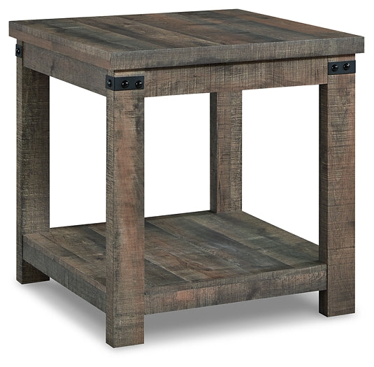 Hollum Coffee Table with 1 End Table at Walker Mattress and Furniture Locations in Cedar Park and Belton TX.