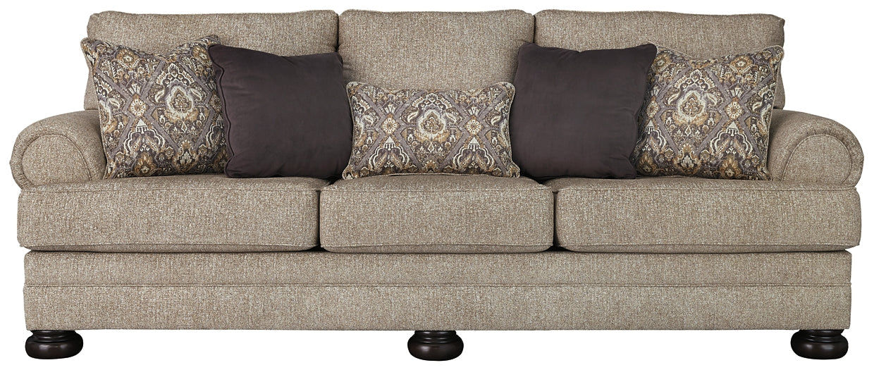 Kananwood Sofa, Loveseat, Chair and Ottoman at Walker Mattress and Furniture Locations in Cedar Park and Belton TX.